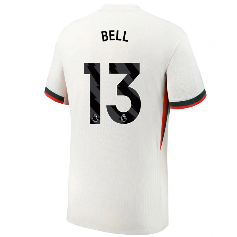 Danxen Kinder Toby Bell #13 Weiß Grün Auswärtstrikot Trikot 2025/26 T-Shirt Schweiz