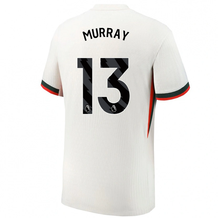 Danxen Kinder Jake Murray #13 Weiß Grün Auswärtstrikot Trikot 2025/26 T-Shirt Schweiz