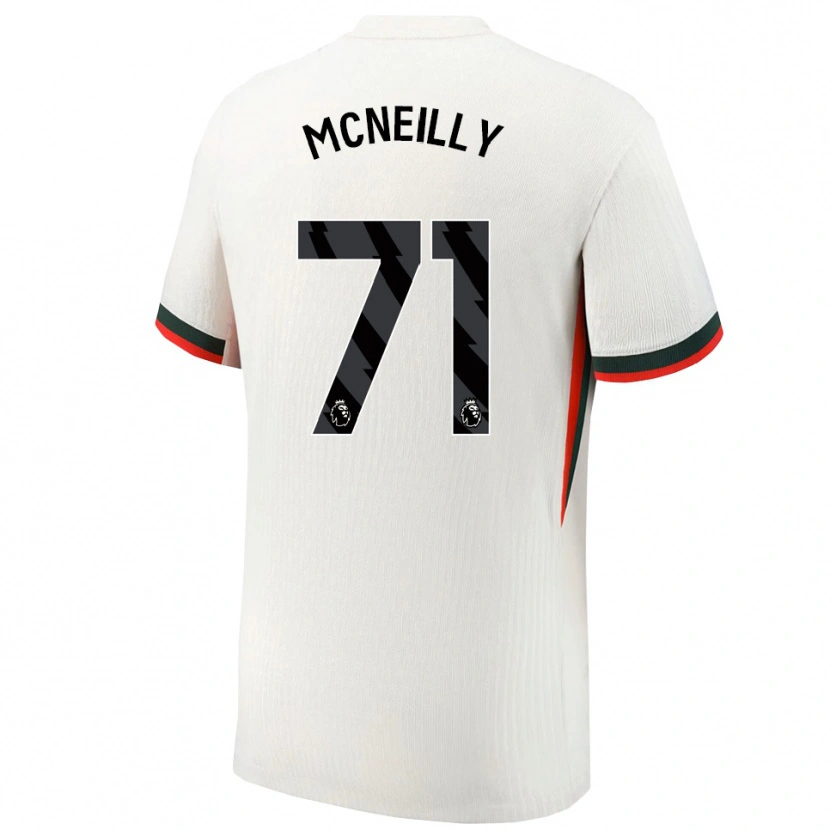 Danxen Kinder Donnell Mcneilly #71 Weiß Grün Auswärtstrikot Trikot 2025/26 T-Shirt Schweiz