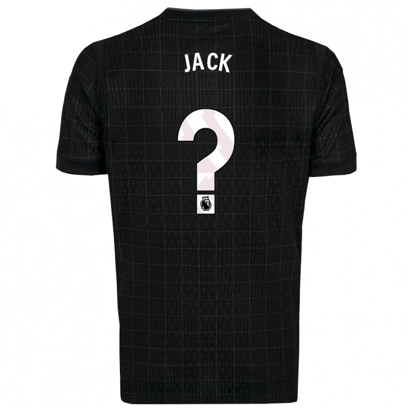 Danxen Kinder Mikel Jack #0 Schwarz Grau Auswärtstrikot Trikot 2025/26 T-Shirt Schweiz