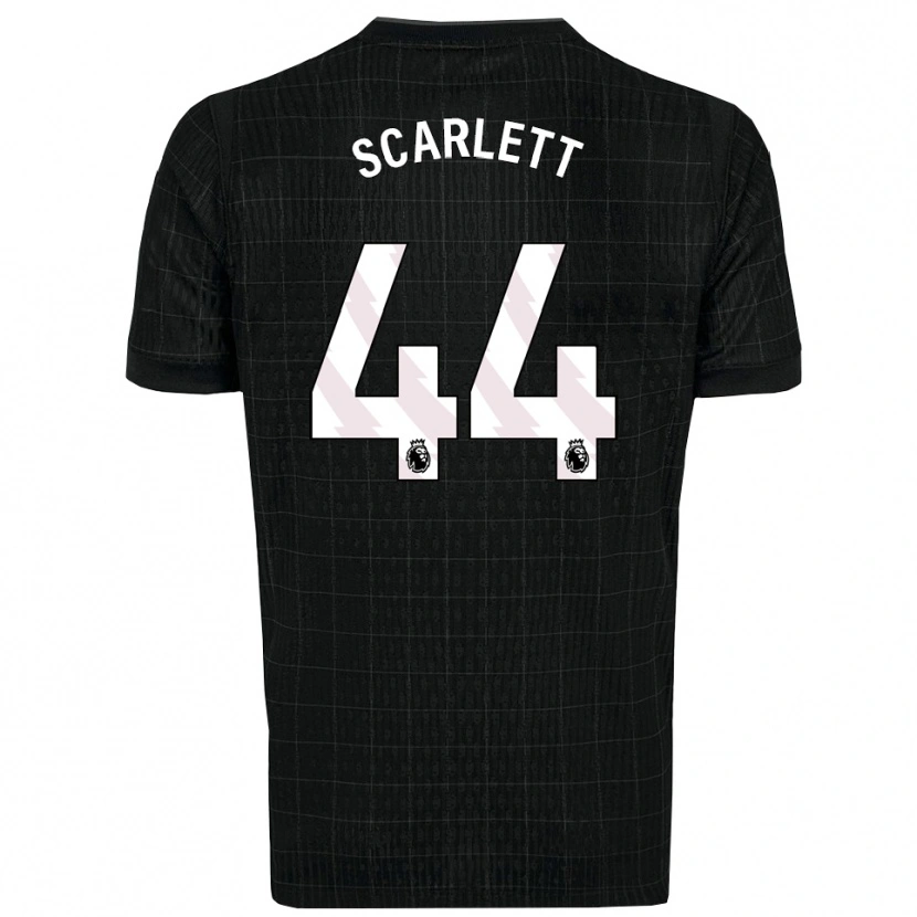 Danxen Kinder Dane Scarlett #44 Schwarz Grau Auswärtstrikot Trikot 2025/26 T-Shirt Schweiz