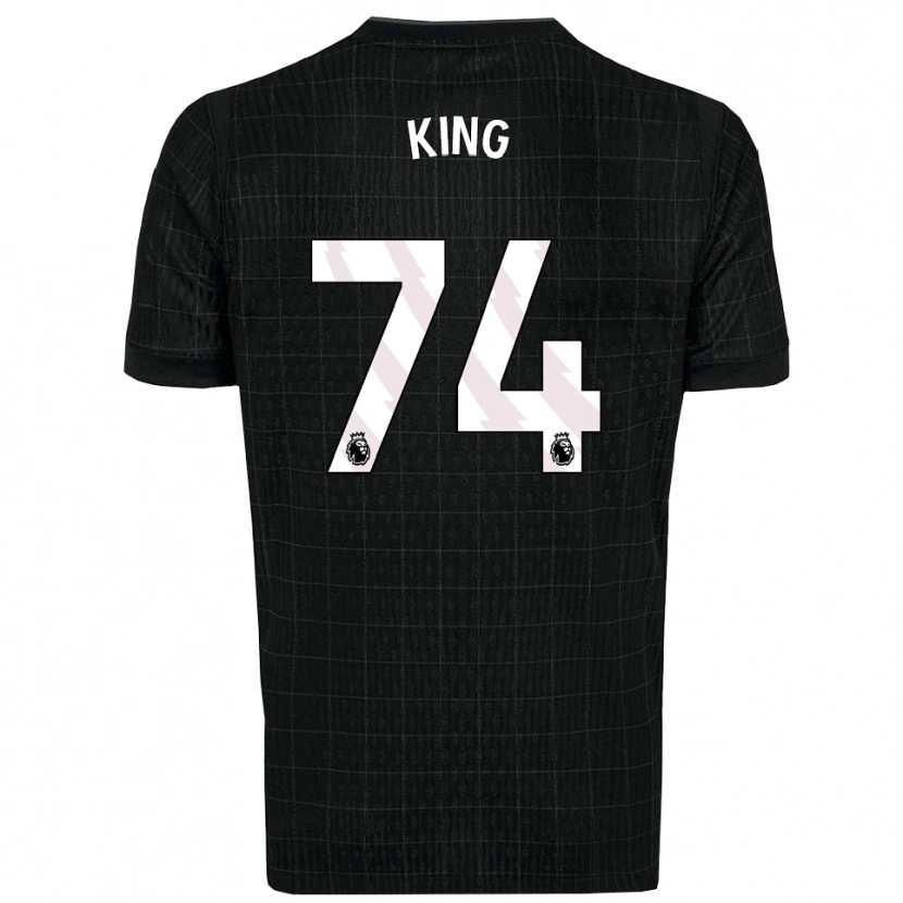 Danxen Kinder Maeson King #74 Schwarz Grau Auswärtstrikot Trikot 2025/26 T-Shirt Schweiz