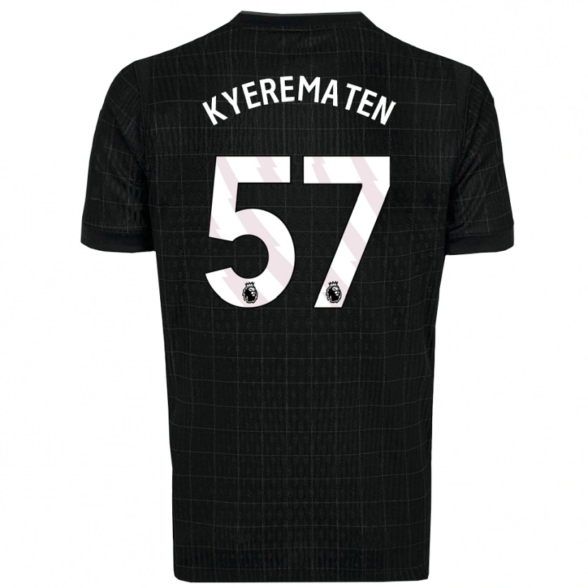 Danxen Kinder Rio Kyerematen #57 Schwarz Grau Auswärtstrikot Trikot 2025/26 T-Shirt Schweiz