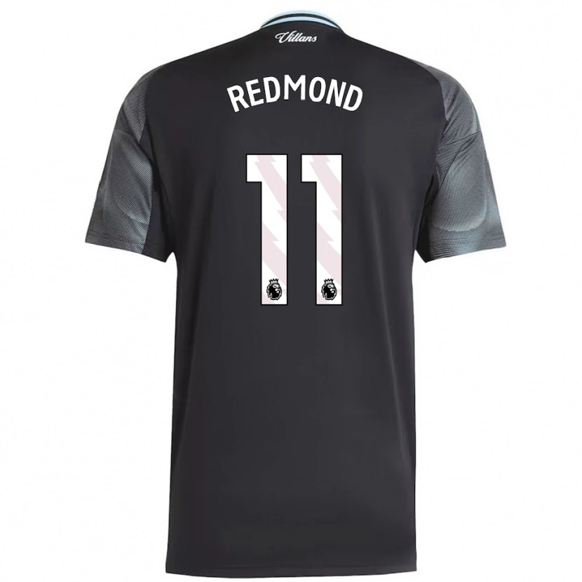 Danxen Kinder Zepiqueno Redmond #11 Schwarz Himmelblau Auswärtstrikot Trikot 2025/26 T-Shirt Schweiz