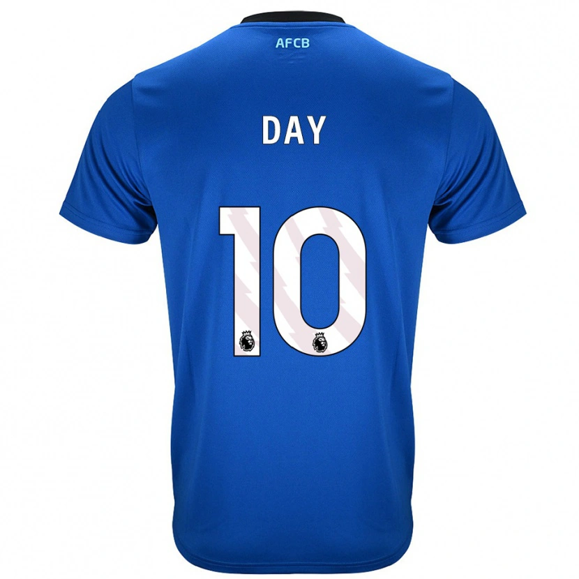 Danxen Kinder Jonny Day #10 Blau Schwarz Auswärtstrikot Trikot 2025/26 T-Shirt Schweiz