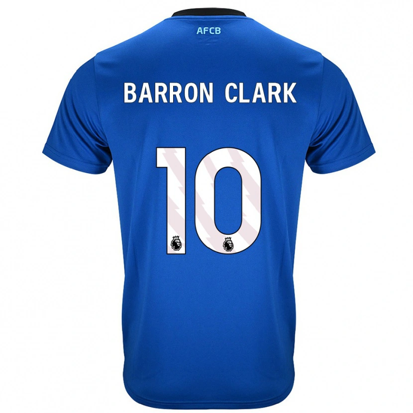 Danxen Kinder Molly Barron-Clark #10 Blau Schwarz Auswärtstrikot Trikot 2025/26 T-Shirt Schweiz