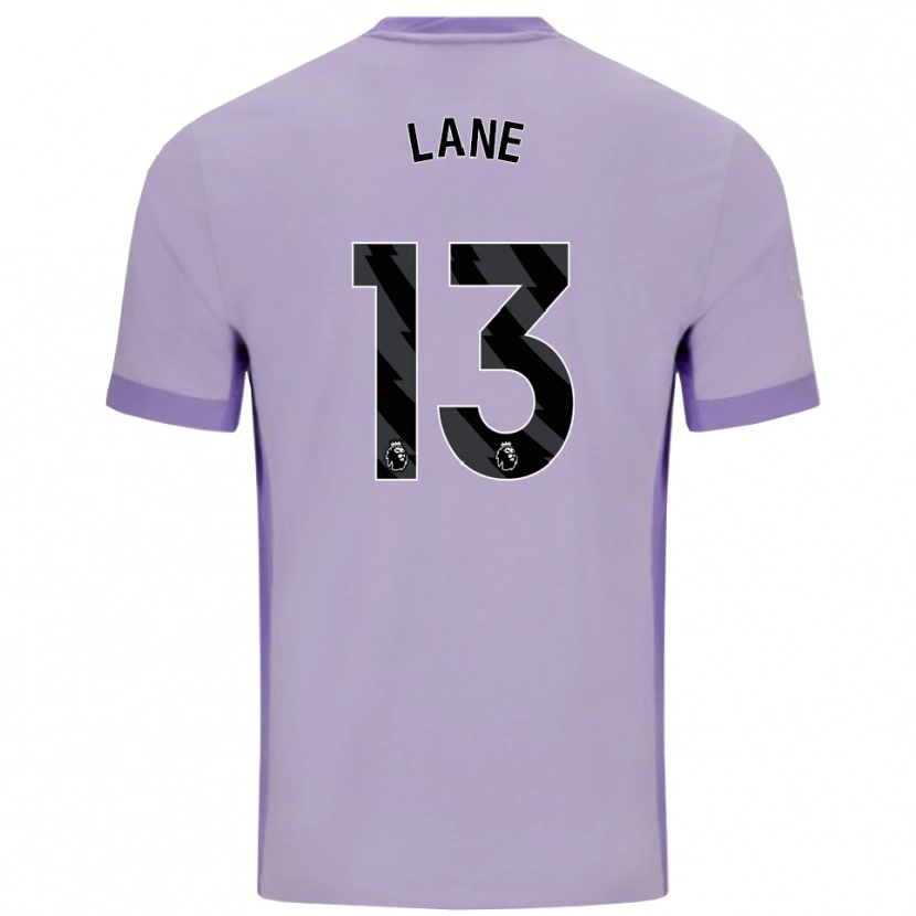 Danxen Kinder Darius Lane #13 Taro Lila Weiß Auswärtstrikot Trikot 2025/26 T-Shirt Schweiz