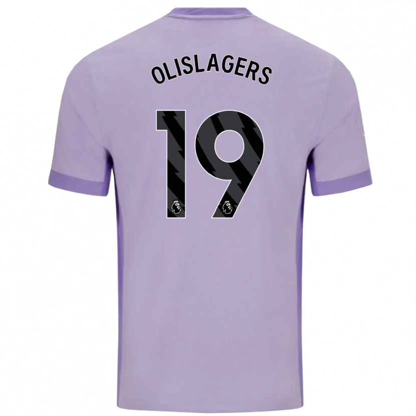 Danxen Kinder Marisa Olislagers #19 Taro Lila Weiß Auswärtstrikot Trikot 2025/26 T-Shirt Schweiz