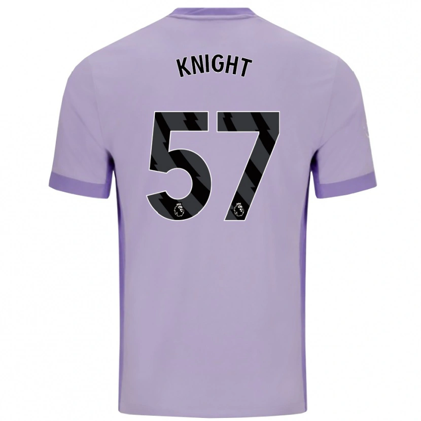 Danxen Kinder Joe Knight #57 Taro Lila Weiß Auswärtstrikot Trikot 2025/26 T-Shirt Schweiz