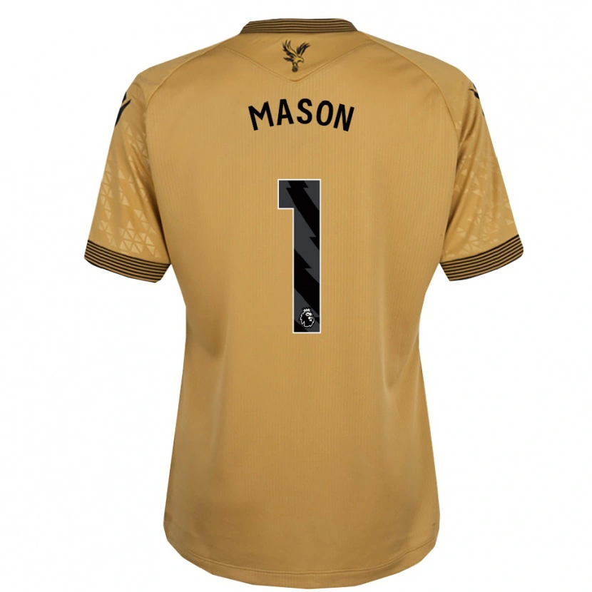Danxen Kinder Jack Mason #1 Gold Schwarz Auswärtstrikot Trikot 2025/26 T-Shirt Schweiz