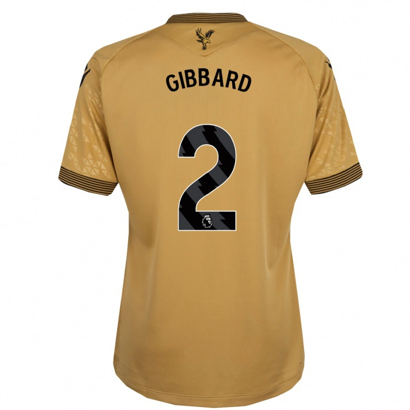 Danxen Kinder Joseph Gibbard #2 Gold Schwarz Auswärtstrikot Trikot 2025/26 T-Shirt Schweiz