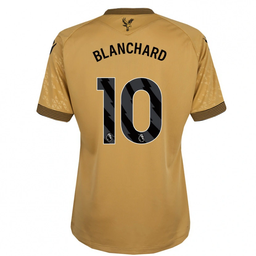 Danxen Kinder Annabel Blanchard #10 Gold Schwarz Auswärtstrikot Trikot 2025/26 T-Shirt Schweiz