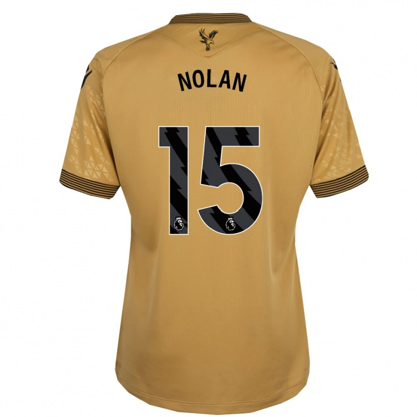 Danxen Kinder Hayley Nolan #15 Gold Schwarz Auswärtstrikot Trikot 2025/26 T-Shirt Schweiz