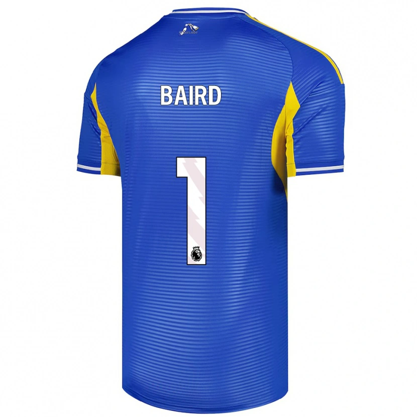 Danxen Kinder Alex Baird #1 Blau Gelb Auswärtstrikot Trikot 2025/26 T-Shirt Schweiz