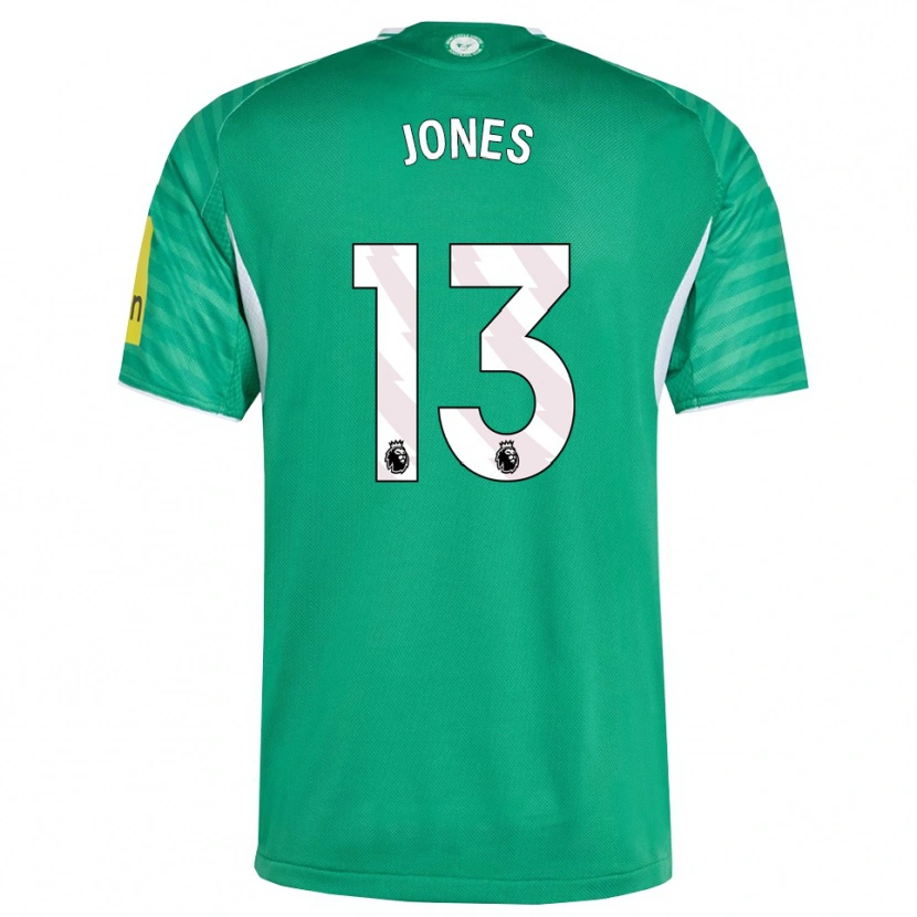 Danxen Kinder Tyler Jones #13 Grün Weiß Auswärtstrikot Trikot 2025/26 T-Shirt Schweiz
