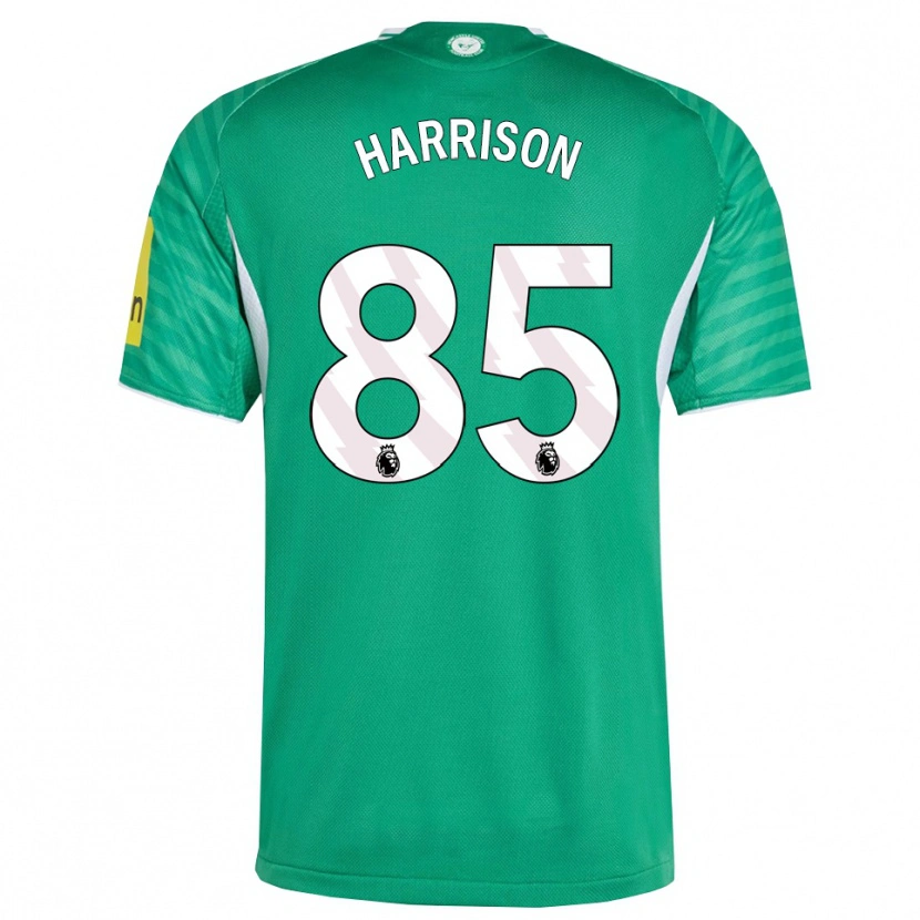 Danxen Kinder Adam Harrison #85 Grün Weiß Auswärtstrikot Trikot 2025/26 T-Shirt Schweiz