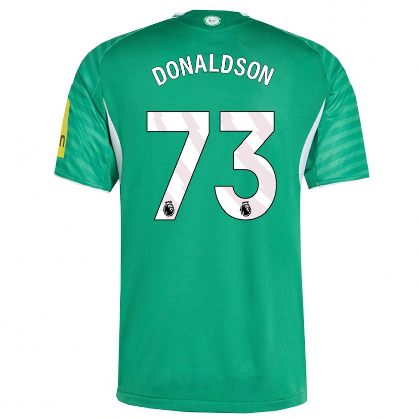 Danxen Kinder Josh Donaldson #73 Grün Weiß Auswärtstrikot Trikot 2025/26 T-Shirt Schweiz