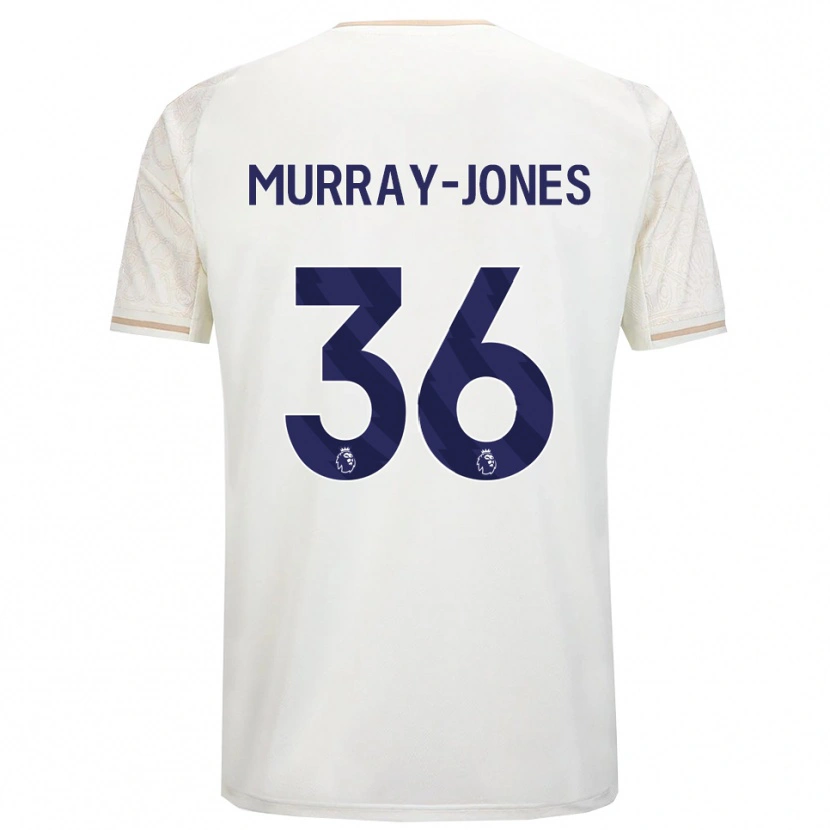 Danxen Kinder George Murray-Jones #36 Creme Weiß Schwarz Auswärtstrikot Trikot 2025/26 T-Shirt Schweiz