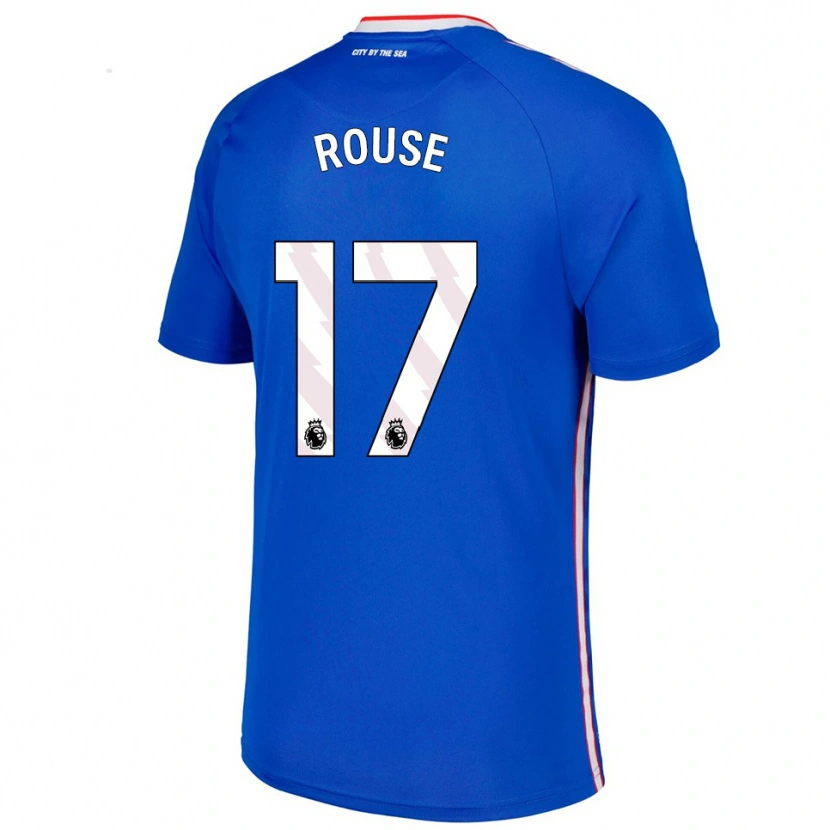 Danxen Kinder Mollie Rouse #17 Blau Weiß Auswärtstrikot Trikot 2025/26 T-Shirt Schweiz