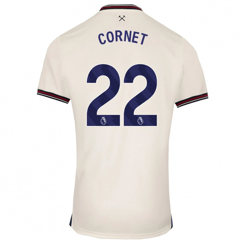 Danxen Kinder Maxwel Cornet #22 Creme Weiß Auswärtstrikot Trikot 2025/26 T-Shirt Schweiz