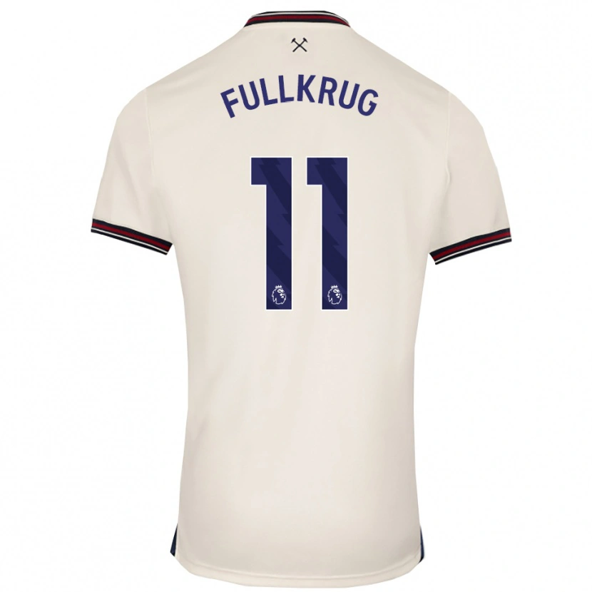 Danxen Kinder Niclas Füllkrug #11 Creme Weiß Auswärtstrikot Trikot 2025/26 T-Shirt Schweiz