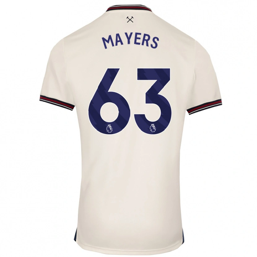 Danxen Kinder Ezra Mayers #63 Creme Weiß Auswärtstrikot Trikot 2025/26 T-Shirt Schweiz