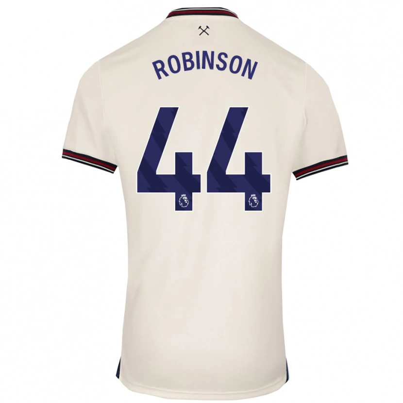 Danxen Kinder Junior Robinson #44 Creme Weiß Auswärtstrikot Trikot 2025/26 T-Shirt Schweiz