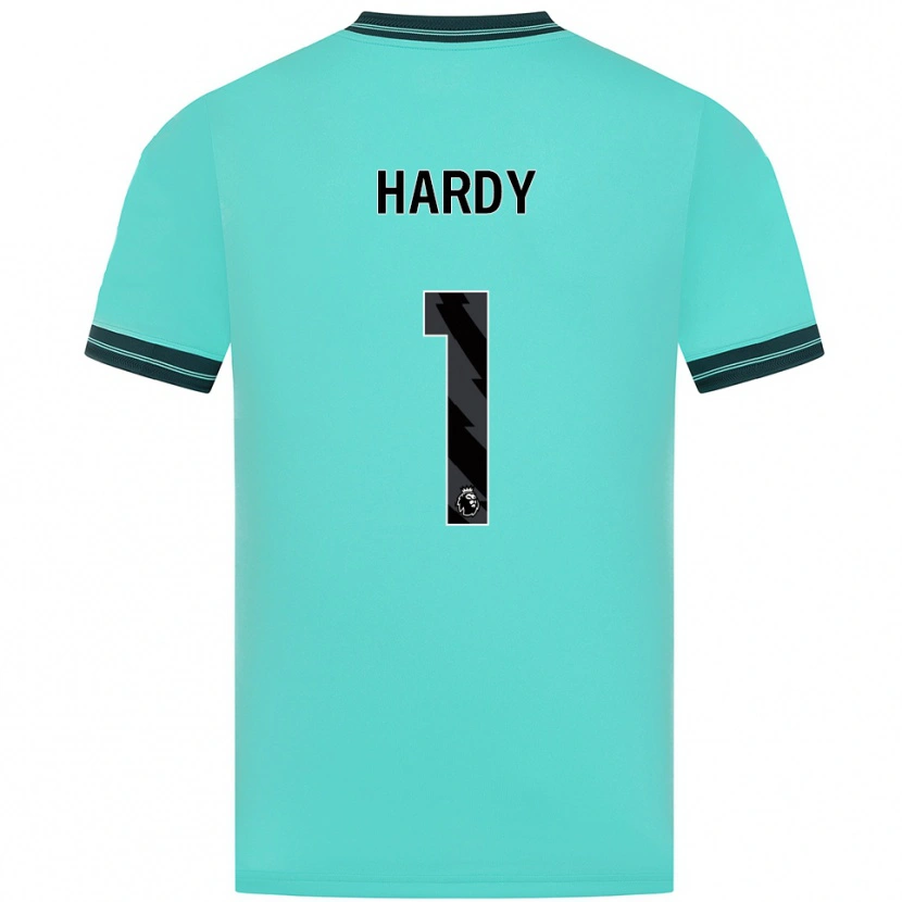 Danxen Kinder George Hardy #1 Himmelblau Grün Auswärtstrikot Trikot 2025/26 T-Shirt Schweiz