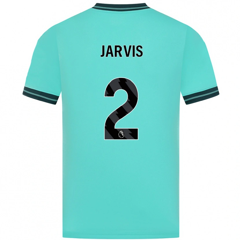 Danxen Kinder Ryan Jarvis #2 Himmelblau Grün Auswärtstrikot Trikot 2025/26 T-Shirt Schweiz