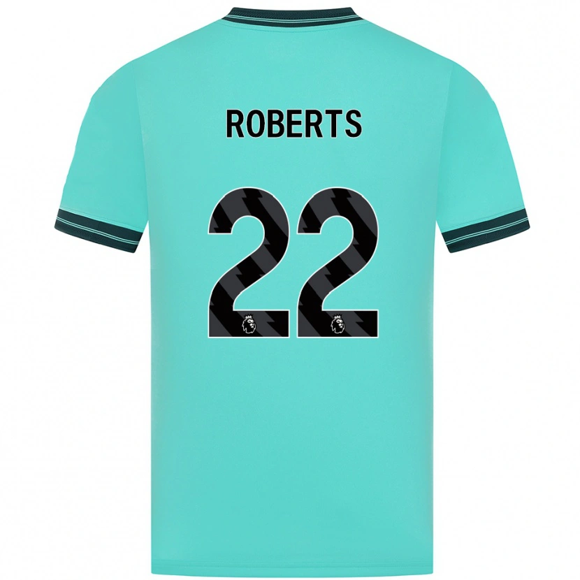 Danxen Kinder Beth Roberts #22 Himmelblau Grün Auswärtstrikot Trikot 2025/26 T-Shirt Schweiz
