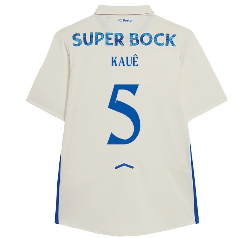 Danxen Kinder Kauê #5 Weiß Blau Ausweichtrikot Trikot 2025/26 T-Shirt Schweiz