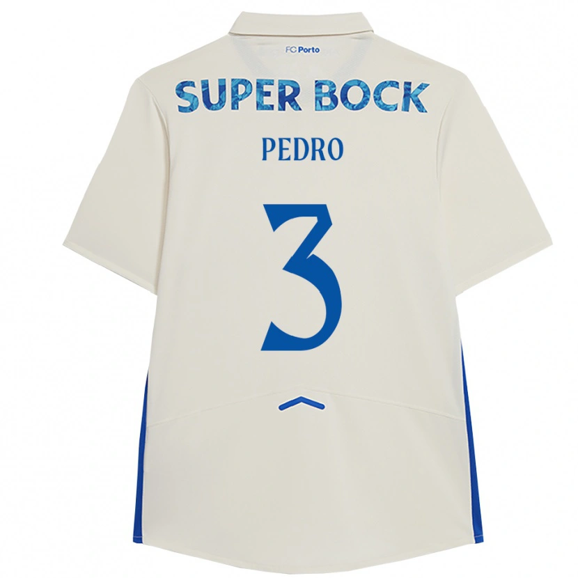 Danxen Kinder Zé Pedro #3 Weiß Blau Ausweichtrikot Trikot 2025/26 T-Shirt Schweiz