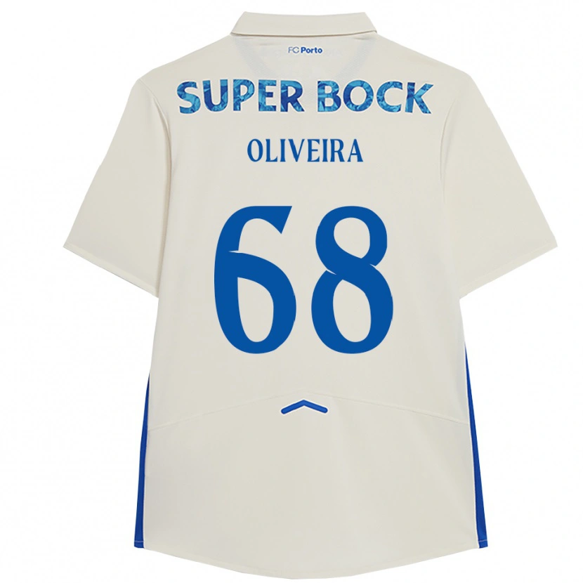 Danxen Kinder André Oliveira #68 Weiß Blau Ausweichtrikot Trikot 2025/26 T-Shirt Schweiz