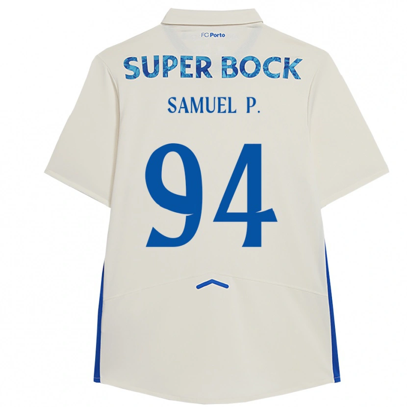 Danxen Kinder Samuel #94 Weiß Blau Ausweichtrikot Trikot 2025/26 T-Shirt Schweiz