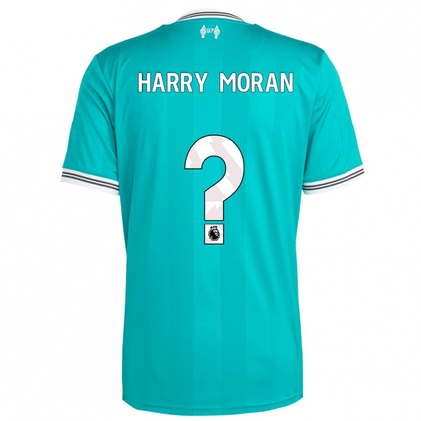 Danxen Kinder Harry Moran #0 Grün Weiß Ausweichtrikot Trikot 2025/26 T-Shirt Schweiz