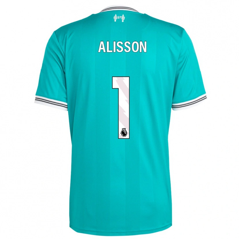 Danxen Kinder Alisson #1 Grün Weiß Ausweichtrikot Trikot 2025/26 T-Shirt Schweiz