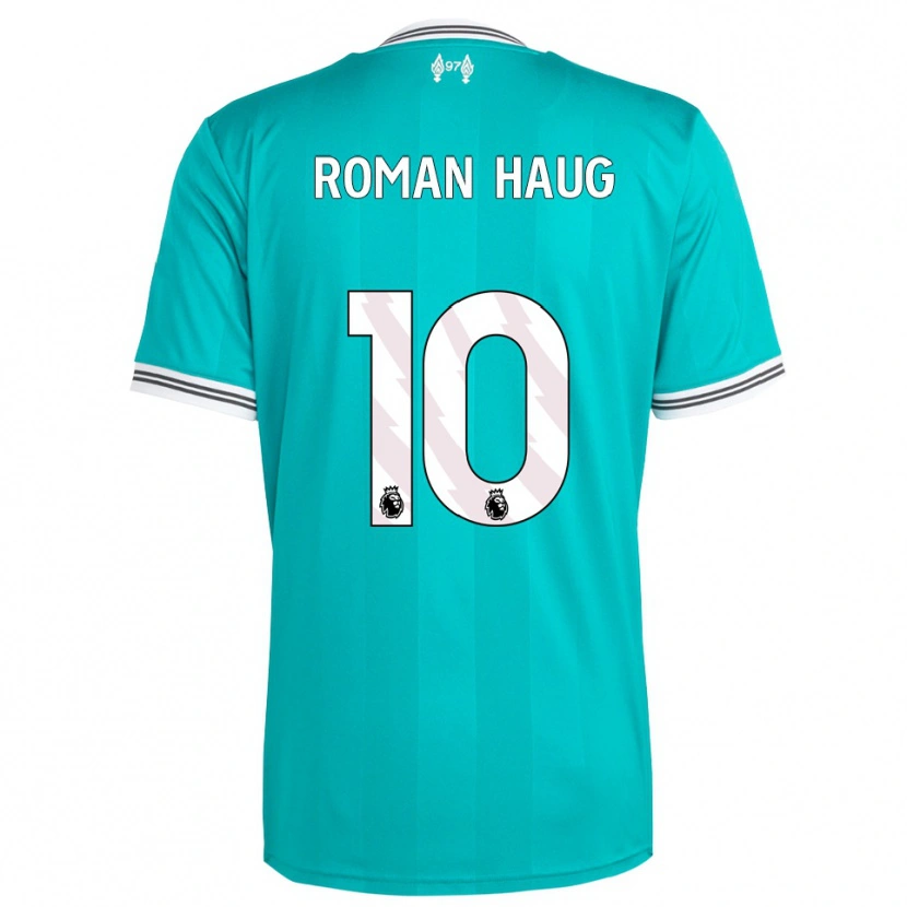 Danxen Kinder Sophie Román Haug #10 Grün Weiß Ausweichtrikot Trikot 2025/26 T-Shirt Schweiz