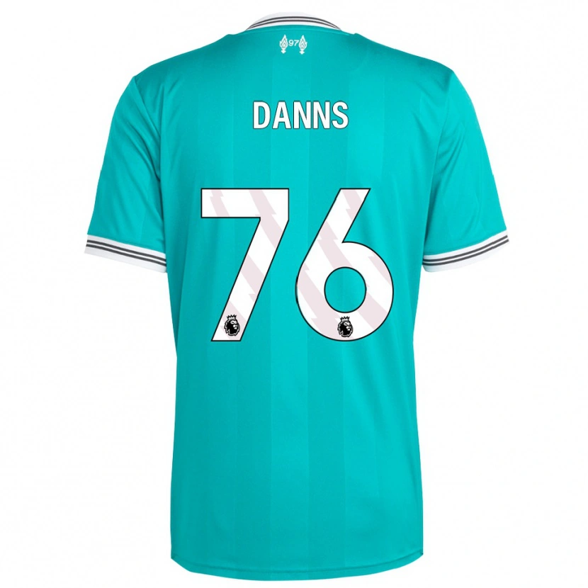 Danxen Kinder Jayden Danns #76 Grün Weiß Ausweichtrikot Trikot 2025/26 T-Shirt Schweiz