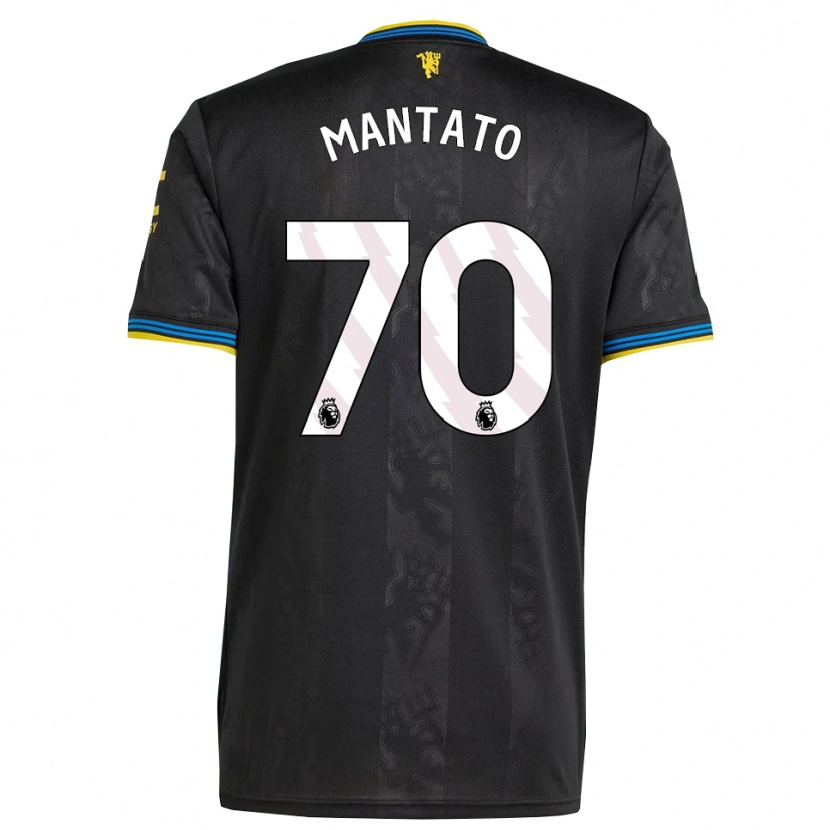 Danxen Kinder Bendito Mantato #70 Schwarz Gelb Blau Ausweichtrikot Trikot 2025/26 T-Shirt Schweiz
