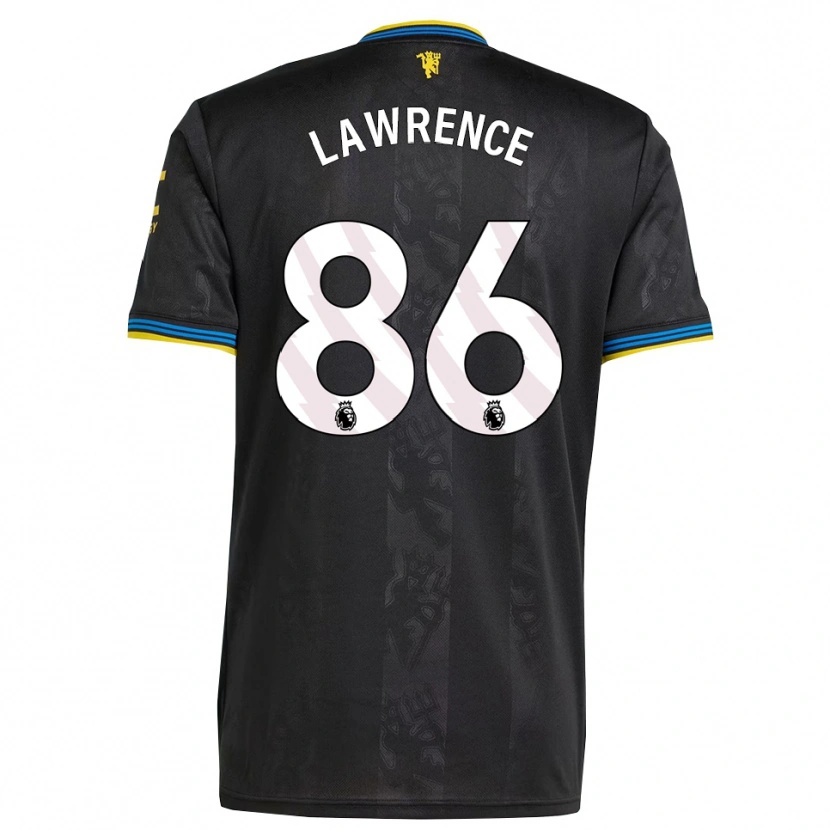 Danxen Kinder Marcus Lawrence #86 Schwarz Gelb Blau Ausweichtrikot Trikot 2025/26 T-Shirt Schweiz