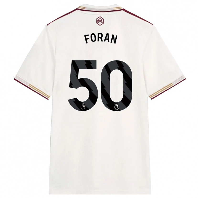 Danxen Kinder Taylor Foran #50 Creme Weiß Burgunderrot Ausweichtrikot Trikot 2025/26 T-Shirt Schweiz