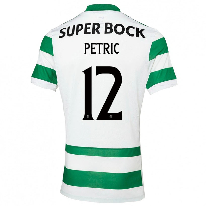 Danxen Herren Luka Petric #12 Grün Weiß Heimtrikot Trikot 2025/26 T-Shirt Schweiz