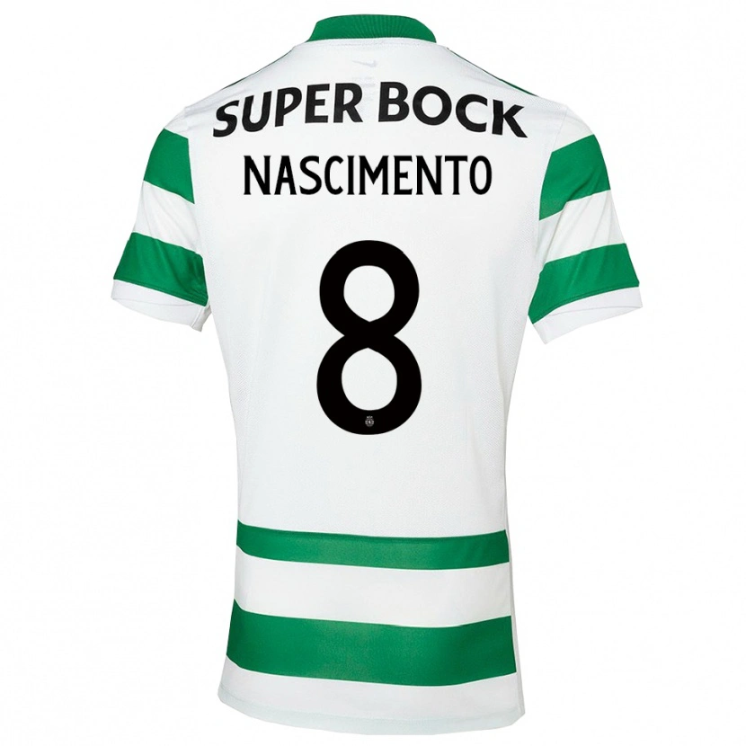 Danxen Herren Sandro Nascimento #8 Grün Weiß Heimtrikot Trikot 2025/26 T-Shirt Schweiz