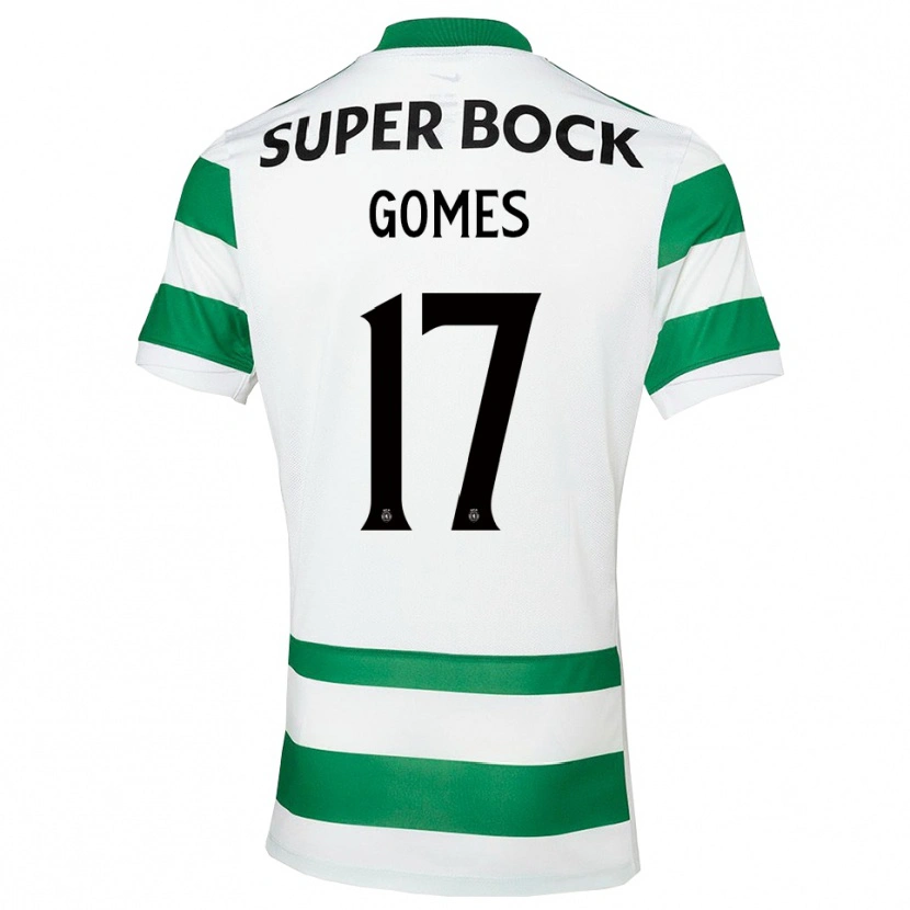 Danxen Herren Frederico Gomes #17 Grün Weiß Heimtrikot Trikot 2025/26 T-Shirt Schweiz
