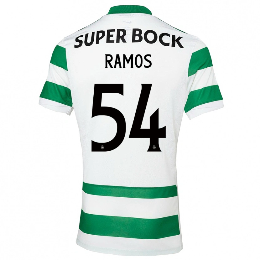 Danxen Herren Bruno Ramos #54 Grün Weiß Heimtrikot Trikot 2025/26 T-Shirt Schweiz