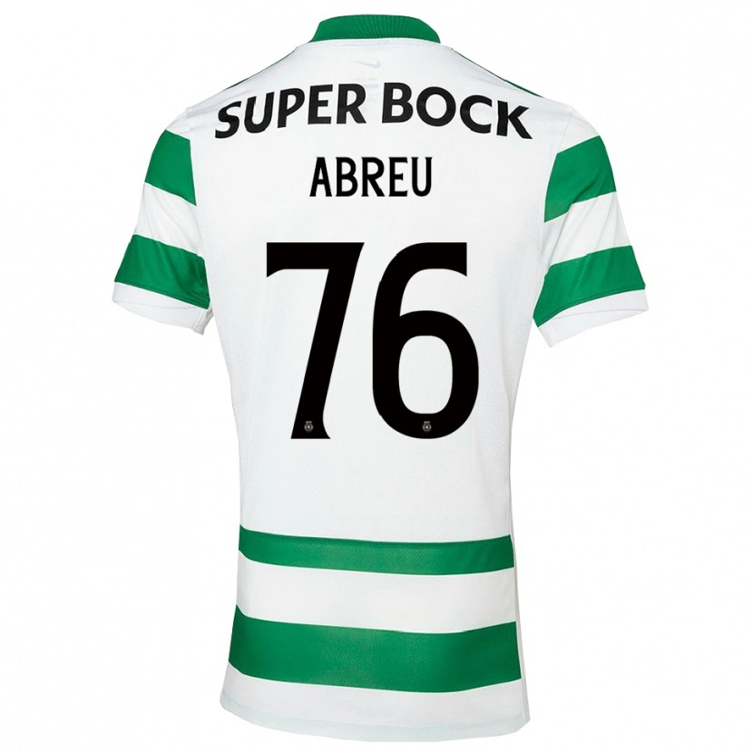 Danxen Herren Diogo Abreu #76 Grün Weiß Heimtrikot Trikot 2025/26 T-Shirt Schweiz