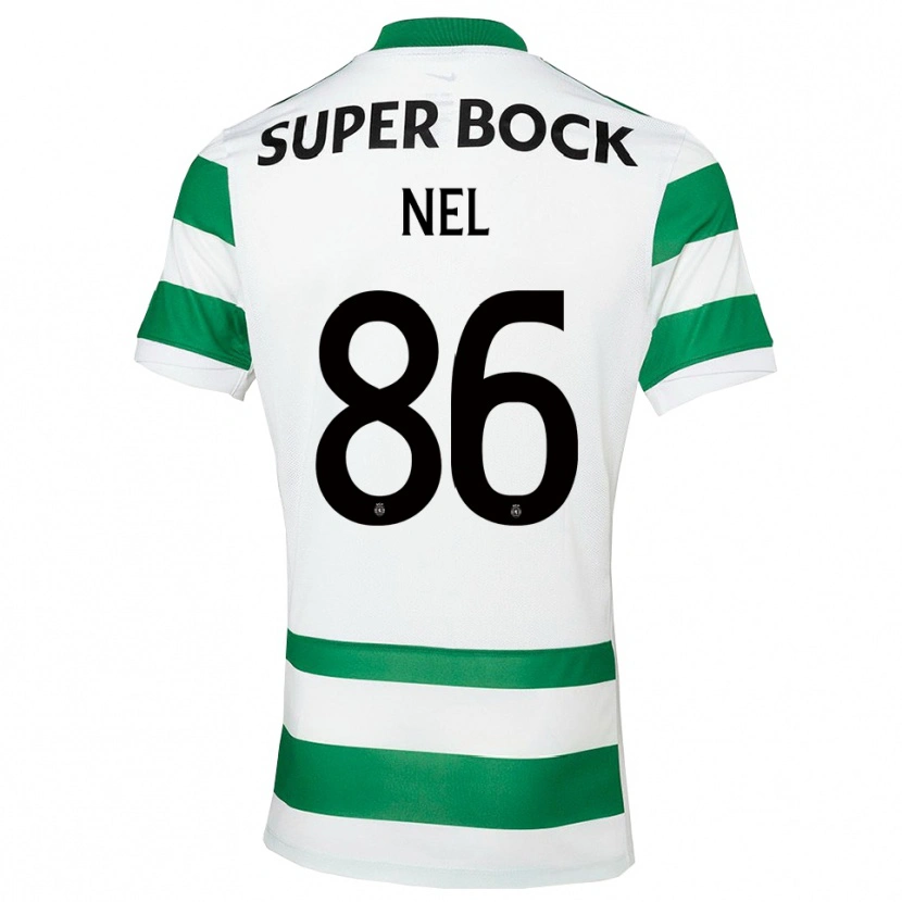 Danxen Herren Rafael Nel #86 Grün Weiß Heimtrikot Trikot 2025/26 T-Shirt Schweiz