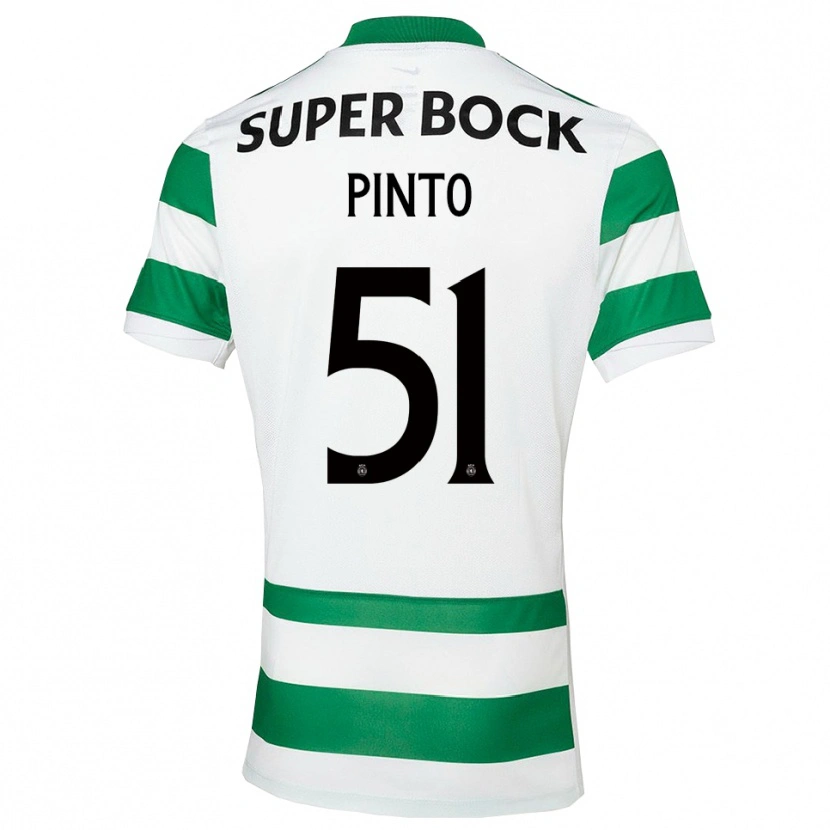 Danxen Herren Diogo Pinto #51 Grün Weiß Heimtrikot Trikot 2025/26 T-Shirt Schweiz