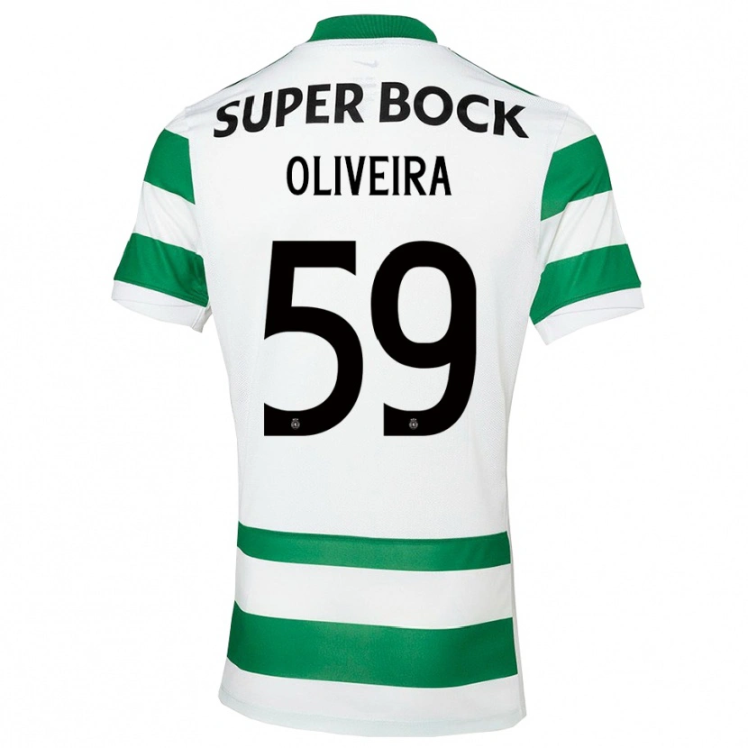 Danxen Herren Kauã Oliveira #59 Grün Weiß Heimtrikot Trikot 2025/26 T-Shirt Schweiz