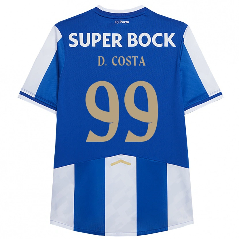 Danxen Herren Diogo Costa #99 Blau Weiß Heimtrikot Trikot 2025/26 T-Shirt Schweiz